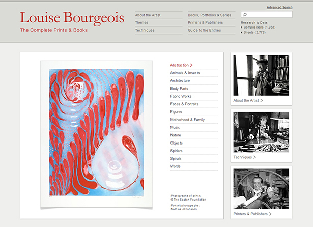 MoMA  Louise Bourgeois: The Complete Prints & Books